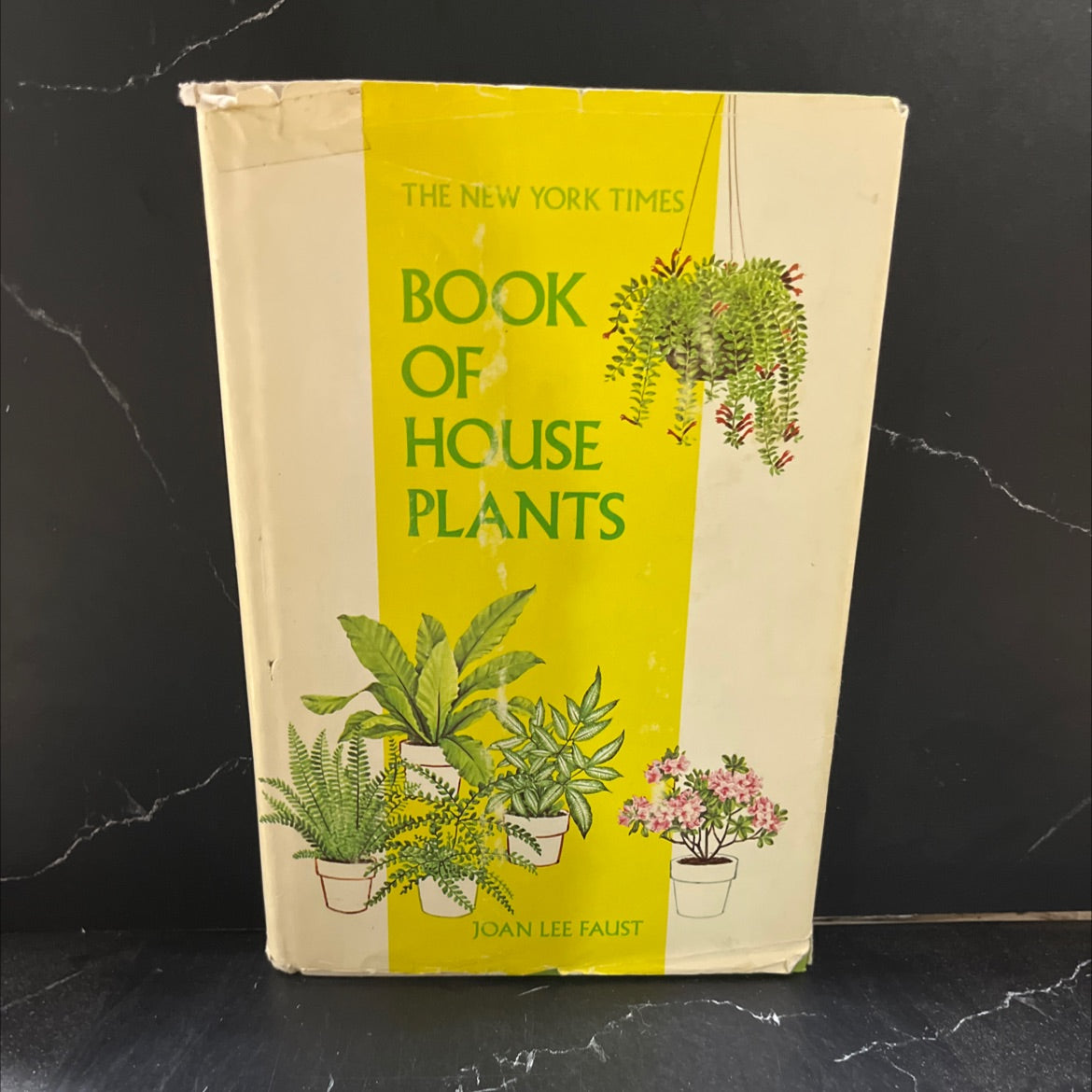 the new york times book of house plants book, by joan lee faust, 1973 Hardcover image 1