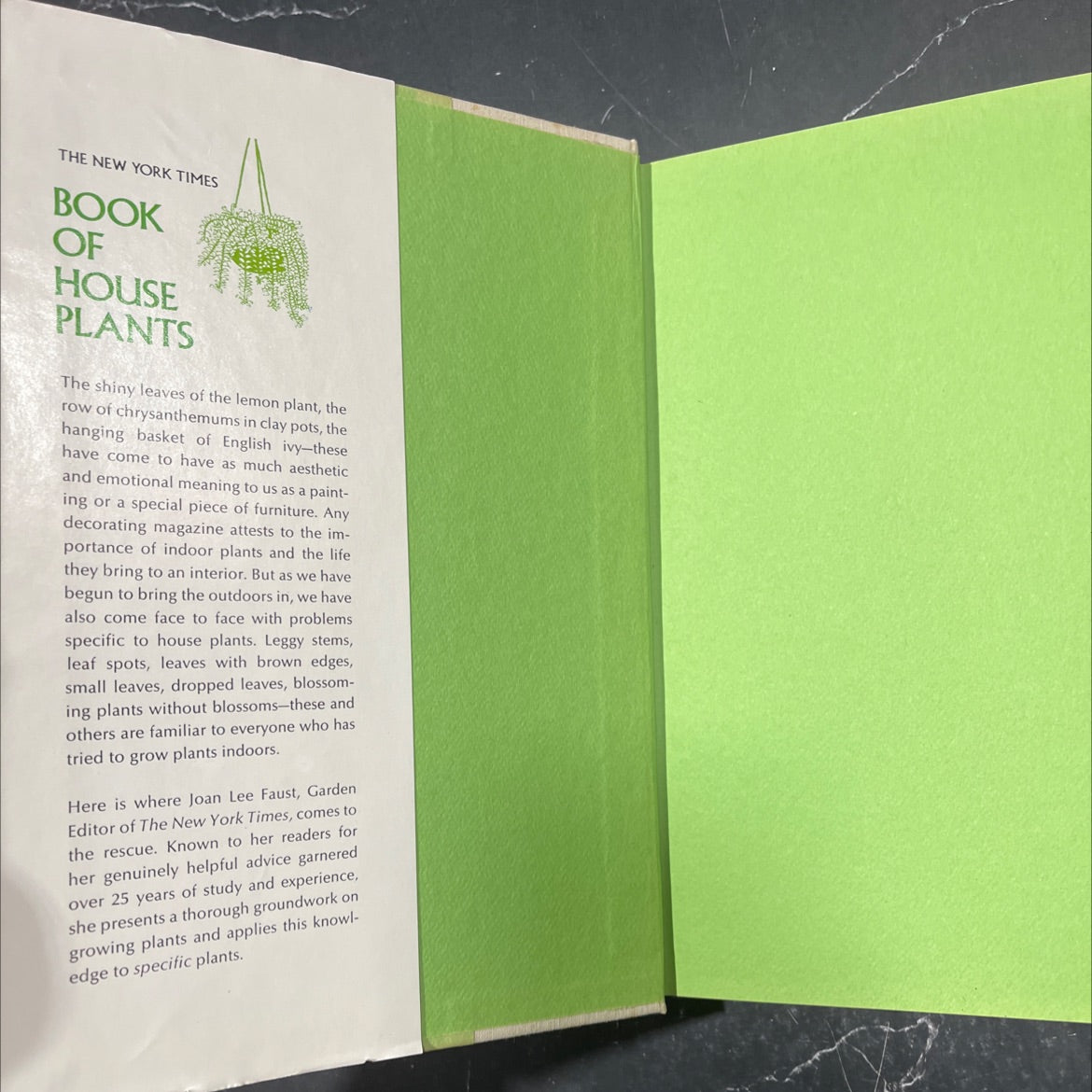 the new york times book of house plants book, by unknown, 1973 Hardcover image 4