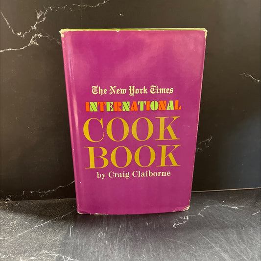 the new york times international cook book book, by craig claiborne, 1971 Hardcover image 1