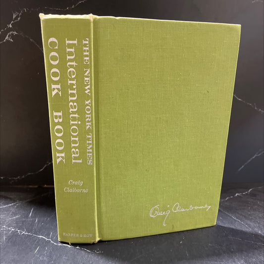 the new york times international cook book book, by craig claiborne, 1971 Hardcover image 1
