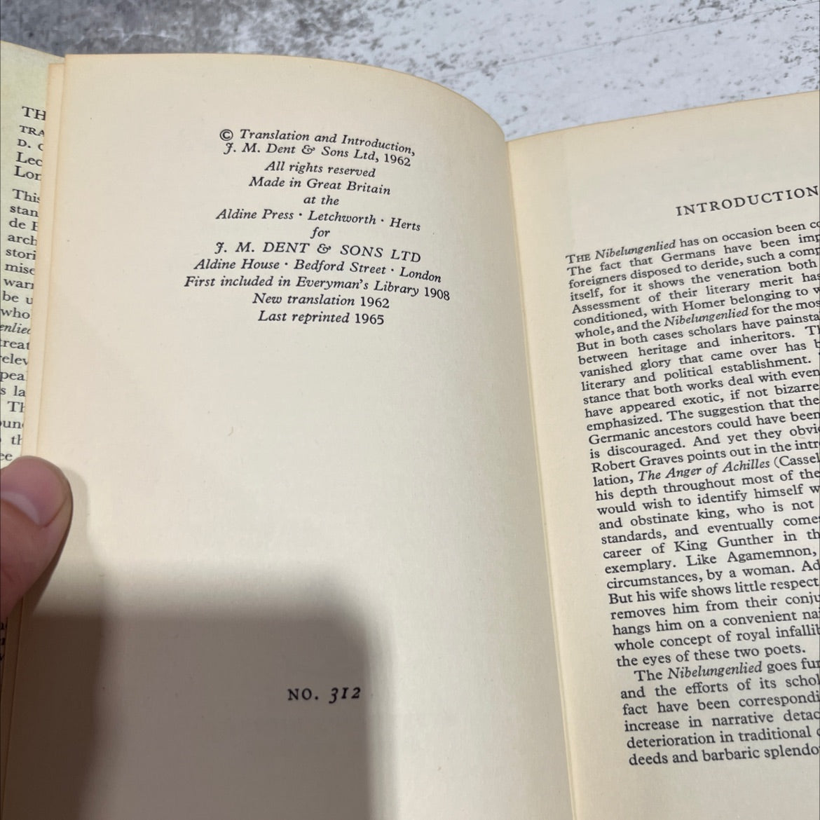 the nibelungenlied book, by molly mccormick, 1962 Hardcover image 3