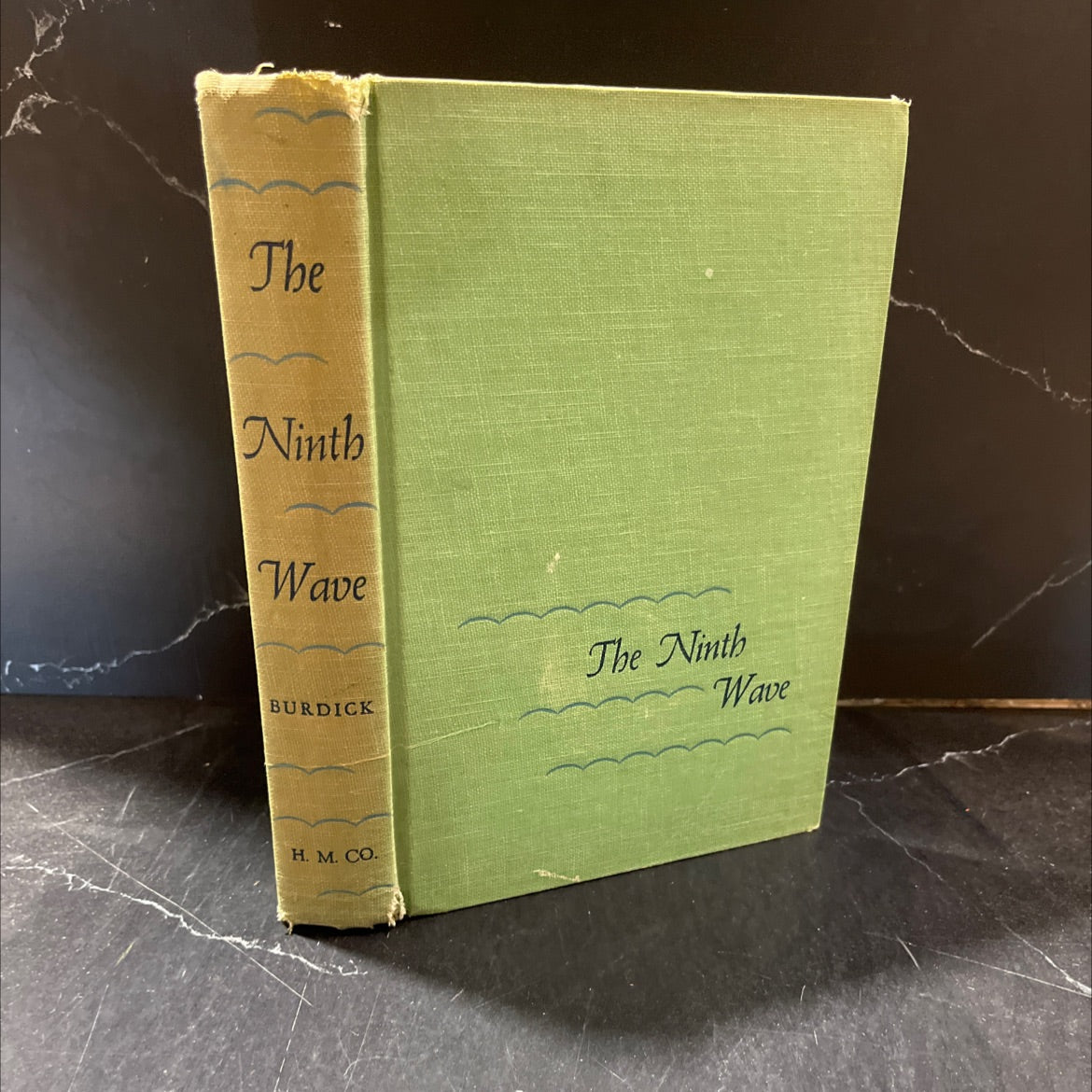 the ninth wave book, by eugene burdick, 1956 Hardcover image 1
