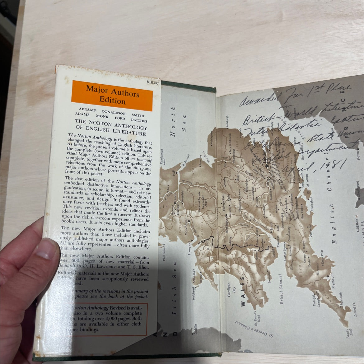 the norton anthology of english literature book, by m. h. abrams, e. talbot donaldson, hallett smith, robert m. adams, image 4