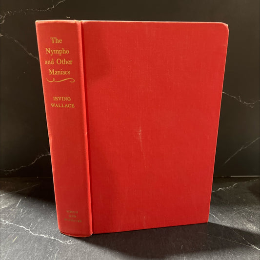 the nympho and other maniacs book, by irving wallace, 1971 Hardcover image 1