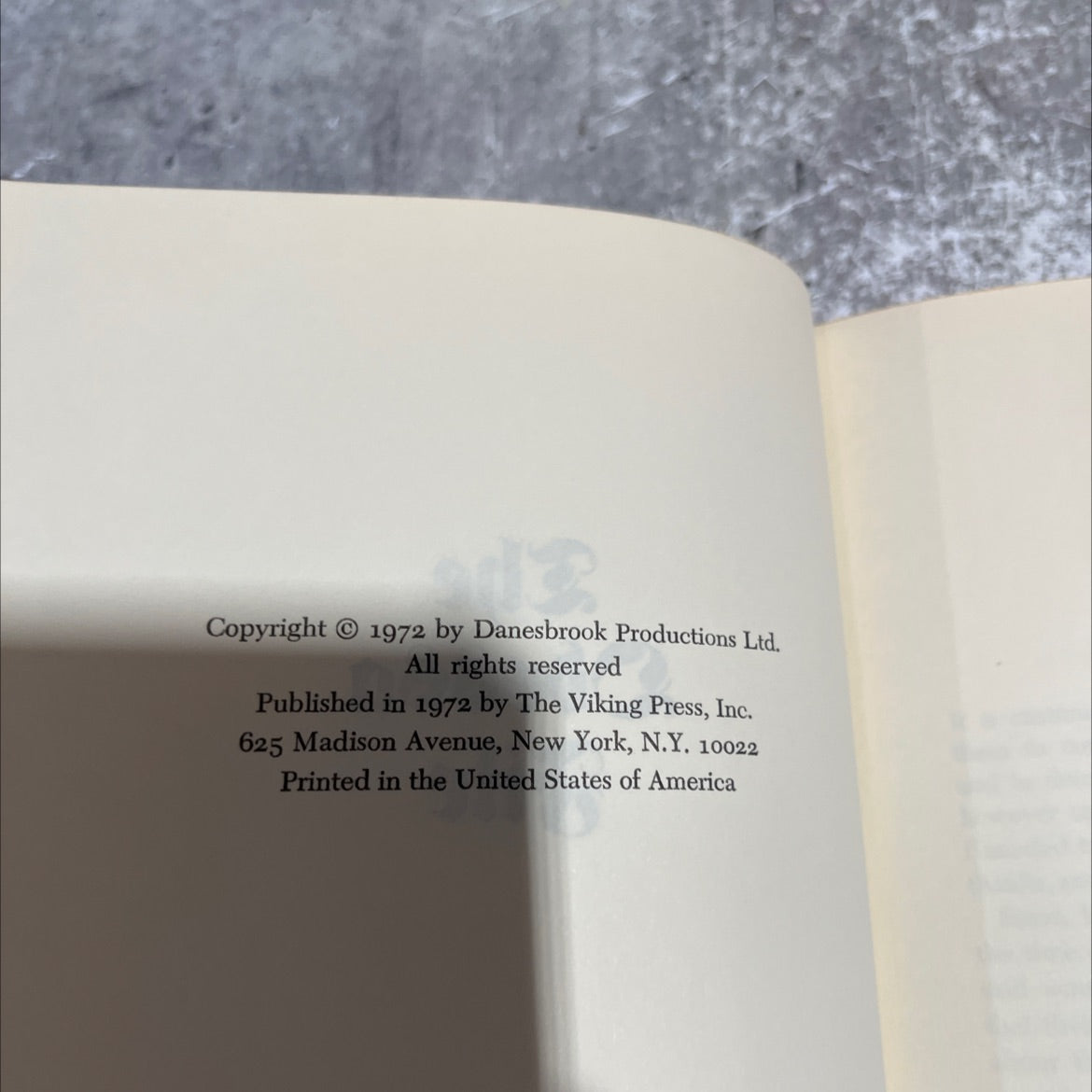 the odessa file book, by frederick forsyth, 1972 Hardcover image 3