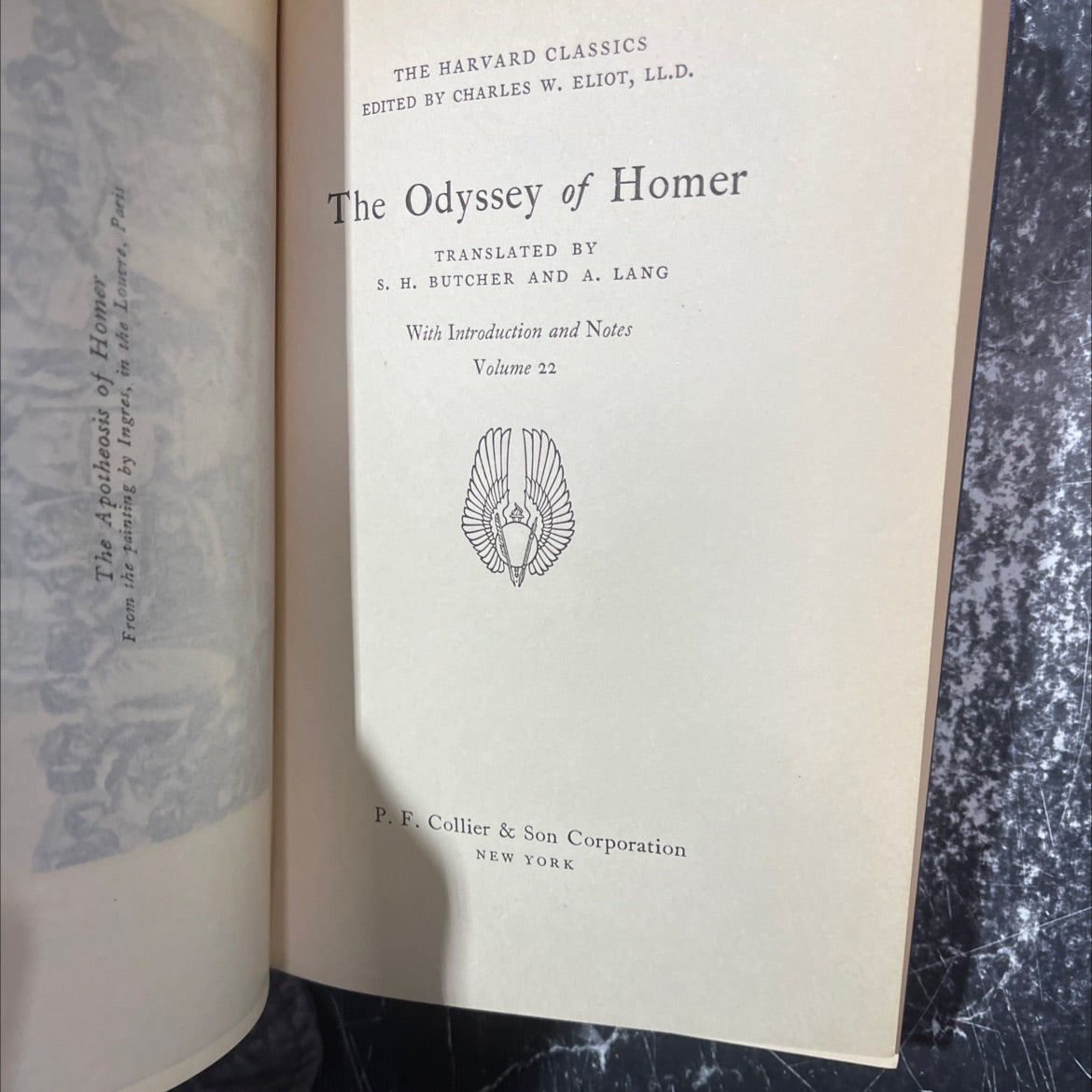 the odyssey of homer book, by homer, 1909 Hardcover image 2