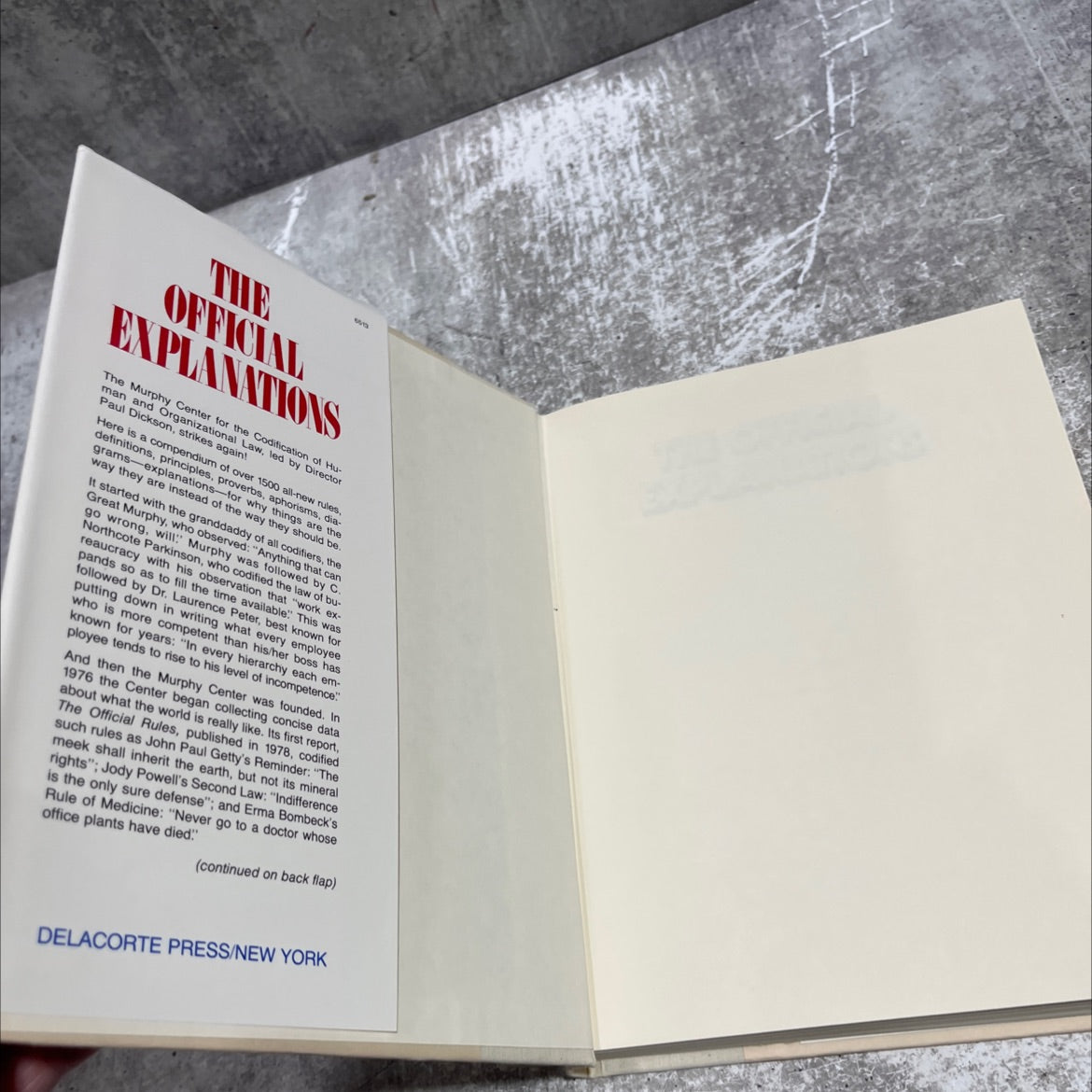 the official explanations book, by Paul Dickson, 1980 Hardcover image 4