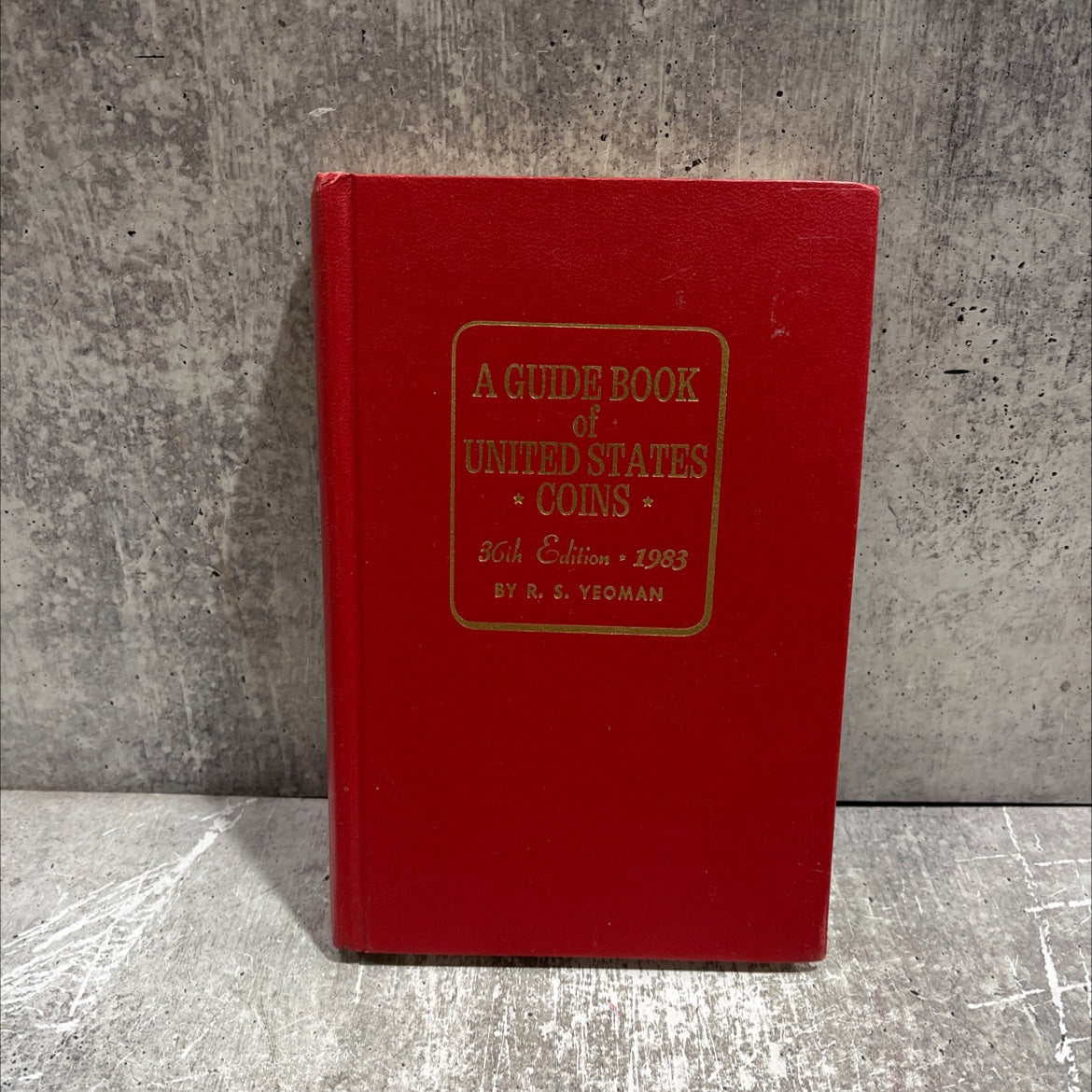 the official red book of united states coins 1983- a guide book of united states coins book, by r. s. yeoman, 1983 image 1