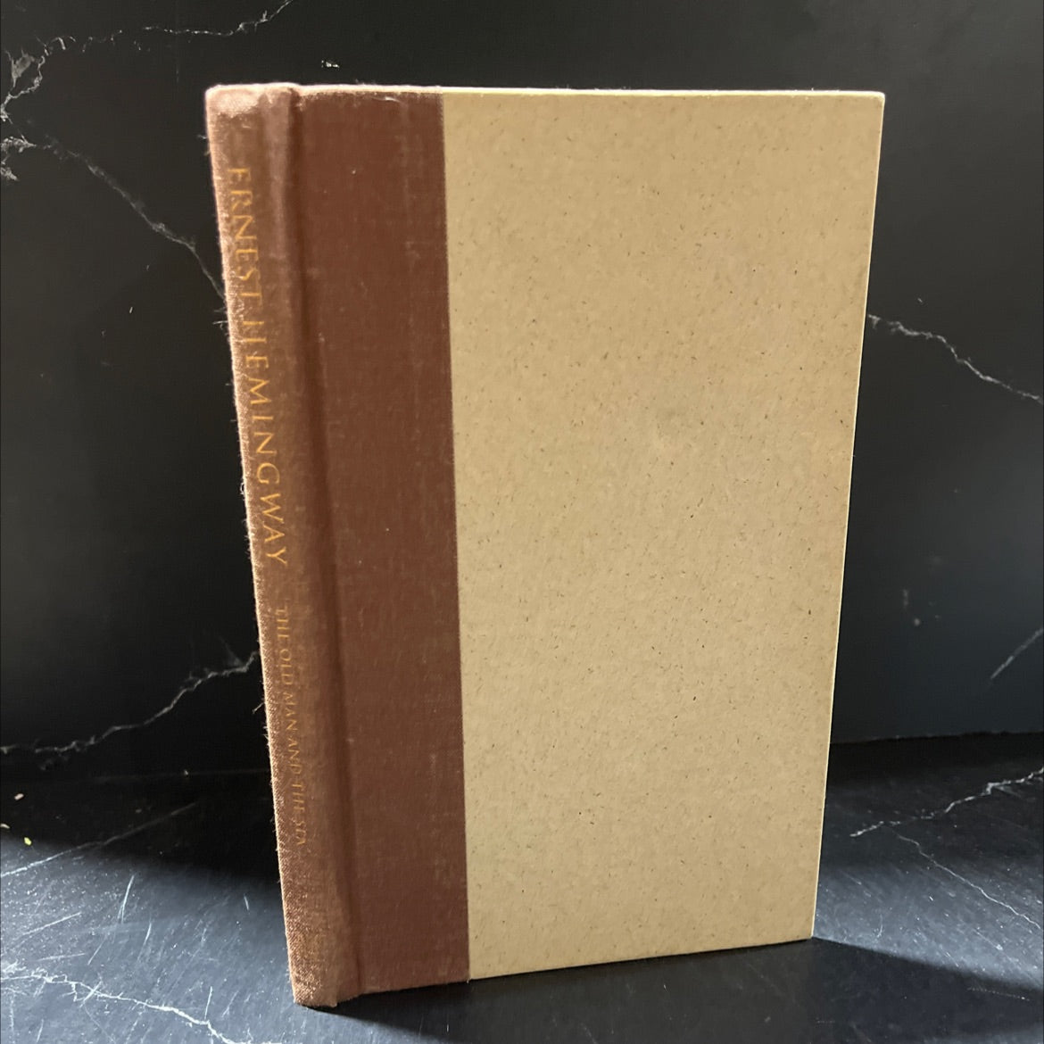 the old man and the sea book, by ernest hemingway, 1980 Hardcover image 1