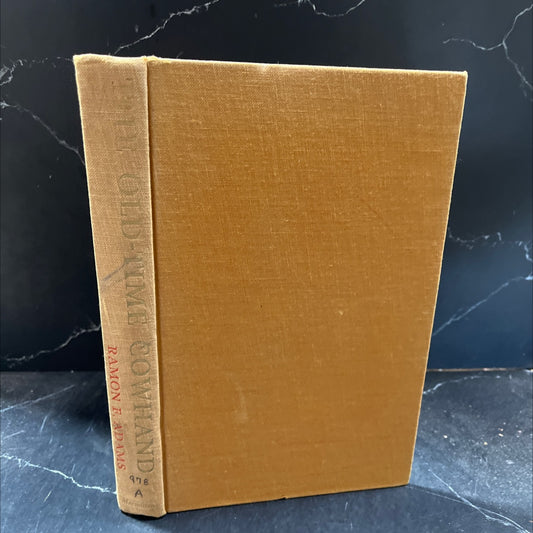 the old-time cowhand book, by ramon f. adams, 1961 Hardcover image 1