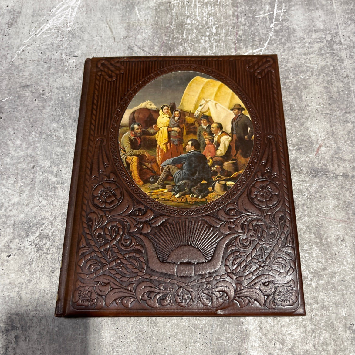 the old west the pioneers book, by Huston Horn, 1976 Hardcover image 1