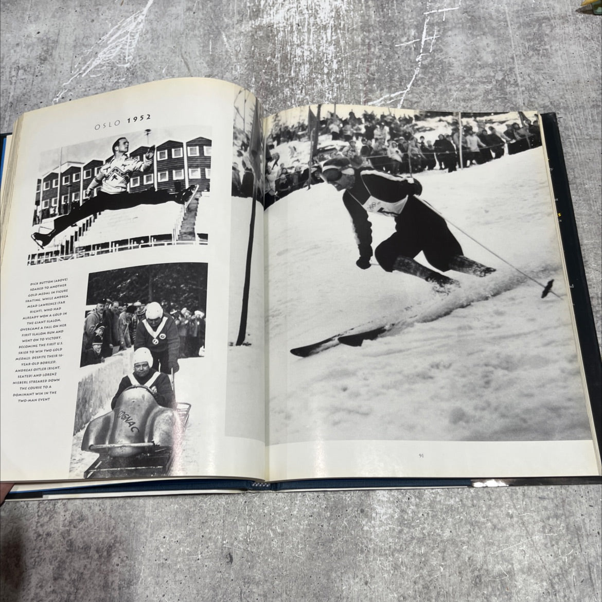 the olympics a history of the games book, by william oscar johnson, 1996 Hardcover image 4