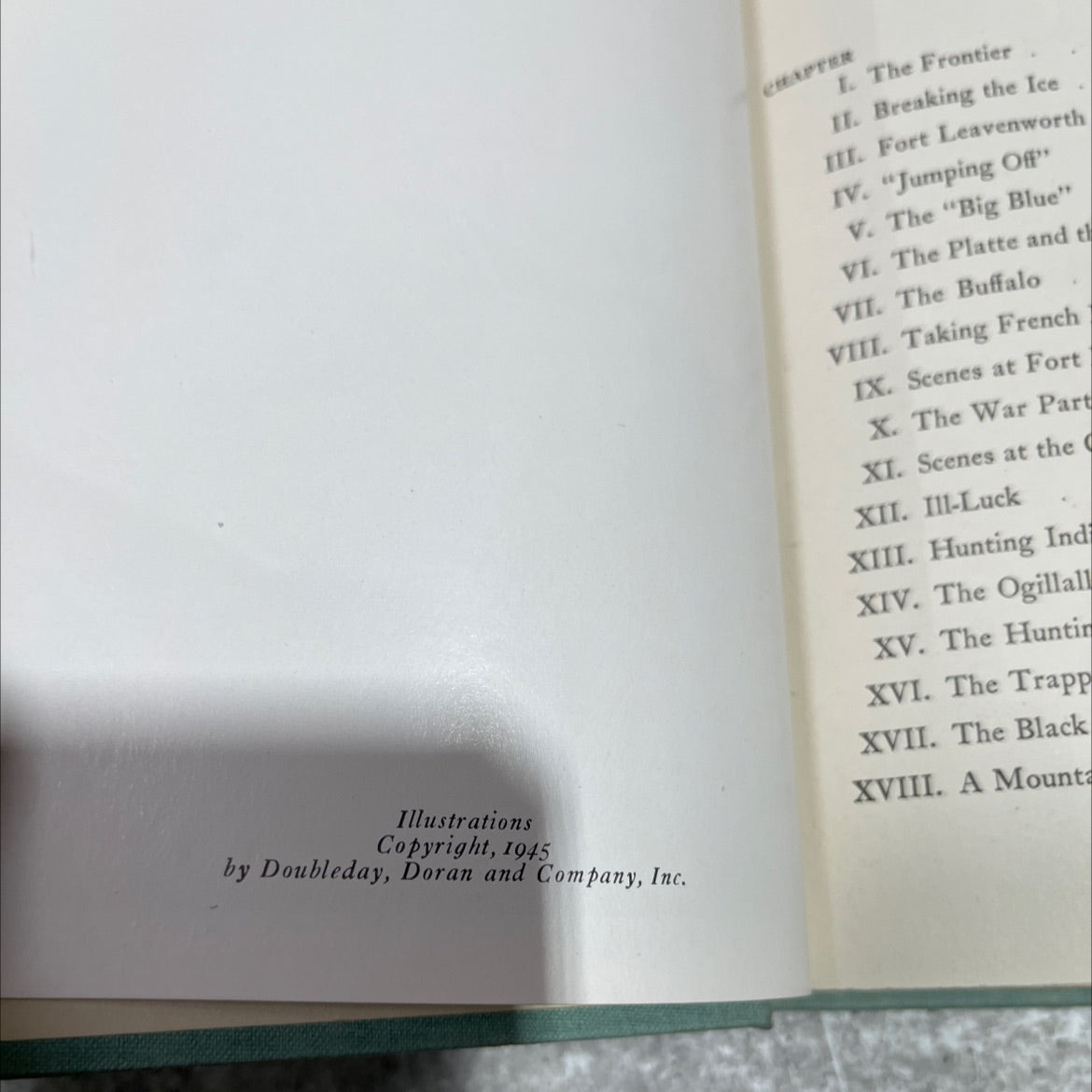 the oregon trail book, by francis parkman, 1946 Hardcover image 3