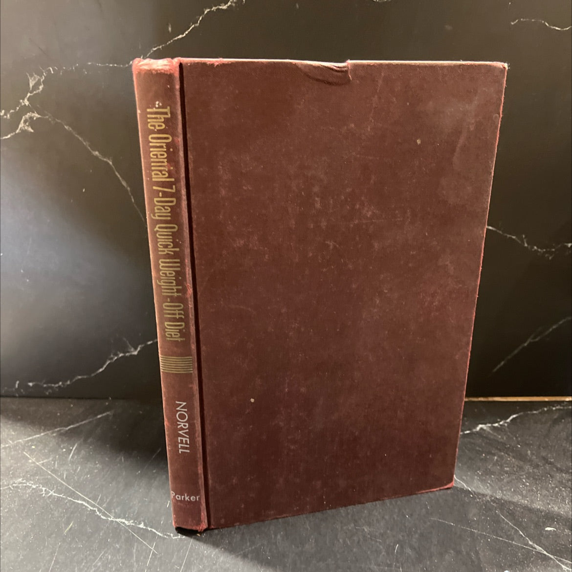 the oriental 7-day quick weight-off diet book, by unknown, 1975 Hardcover image 1