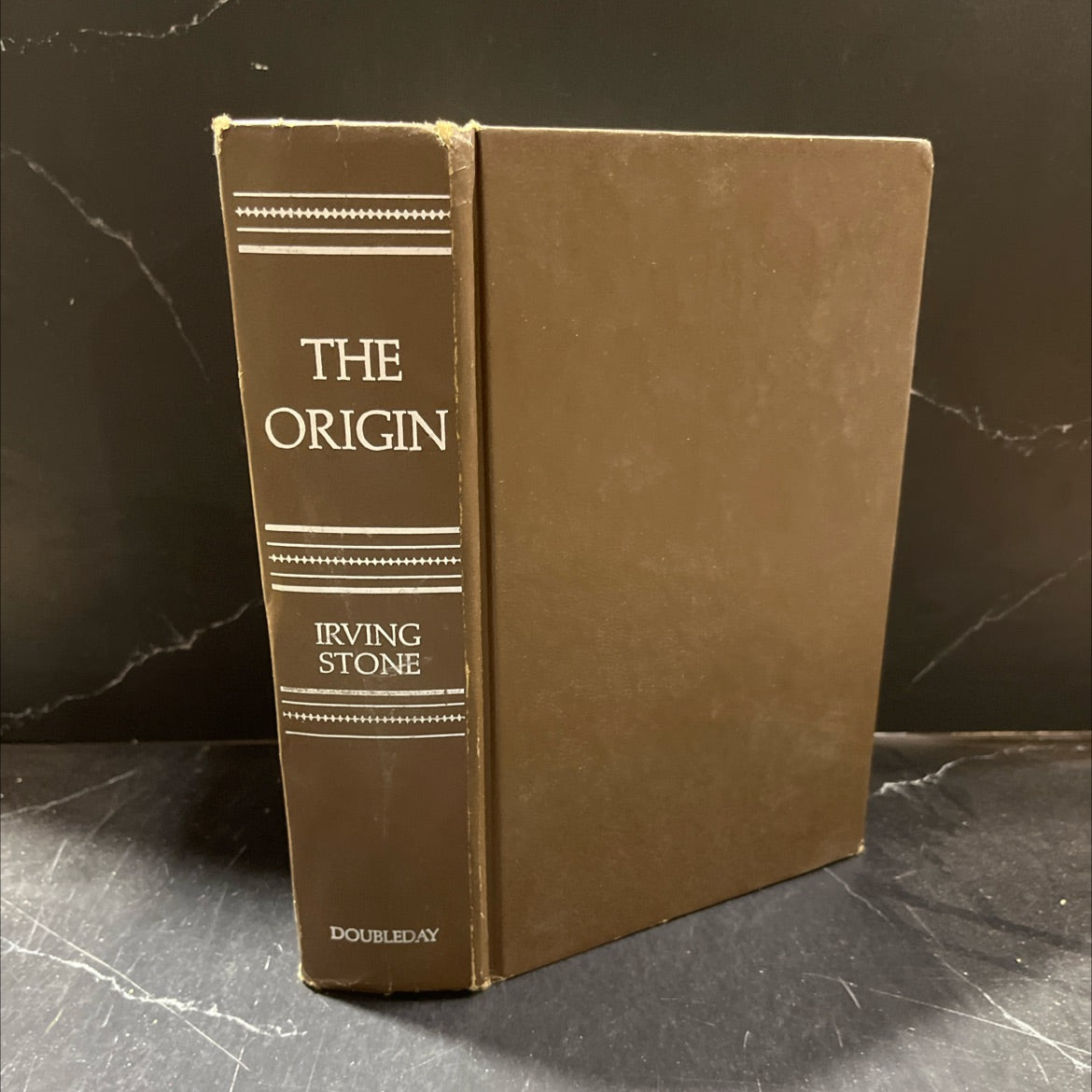 the origin a biographical novel of charles darwin book, by irving stone, 1980 Hardcover image 1