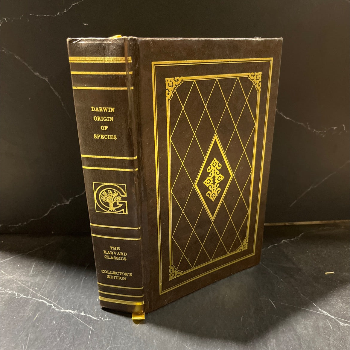 the origin of species book, by charles darwin, 1981 Hardcover image 1