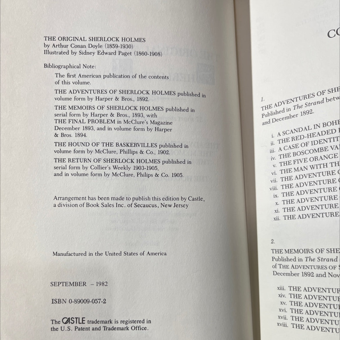 the original illustrated herlock holmes book, by arthur conan doyle, 2002 Hardcover image 3