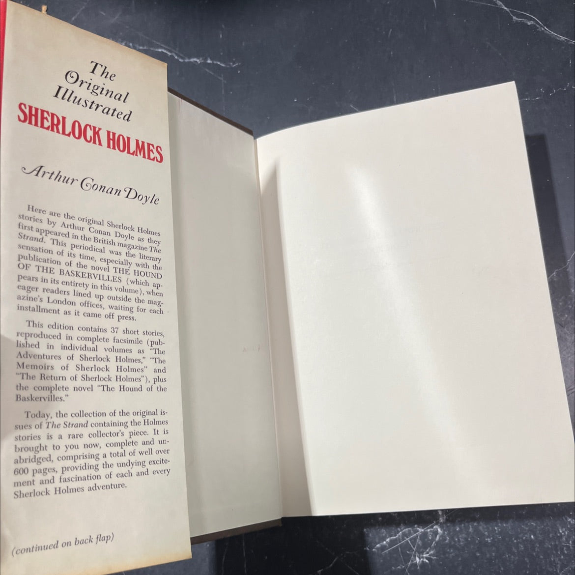 the original illustrated herlock holmes book, by arthur conan doyle, 2002 Hardcover image 4