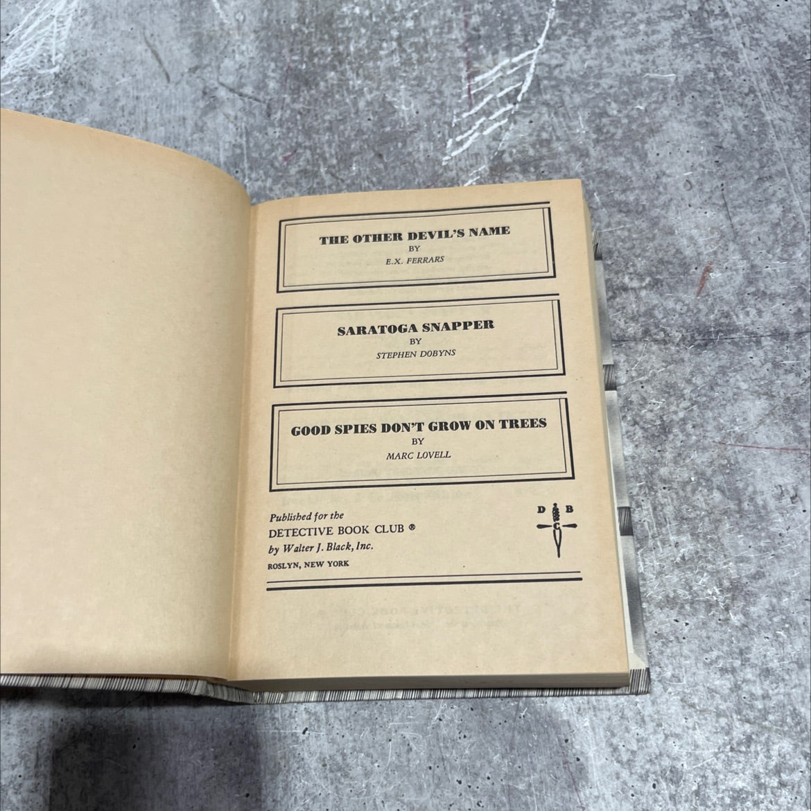 the other devil's name book, by e.x. ferrars, 1986 Hardcover image 2