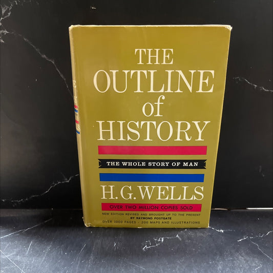 the outline of history being a plain history of life and mankind book, by h. g. wells, 1961 Hardcover image 1