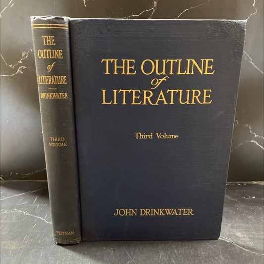 the outline of literature a plain story simply told book, by john drinkwater, 1924 Hardcover image 1