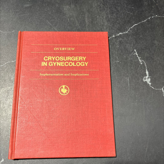 the oven cryosurgery in gynecology implementation and implications book, by Mead Joinson, 1975 Hardcover image 1