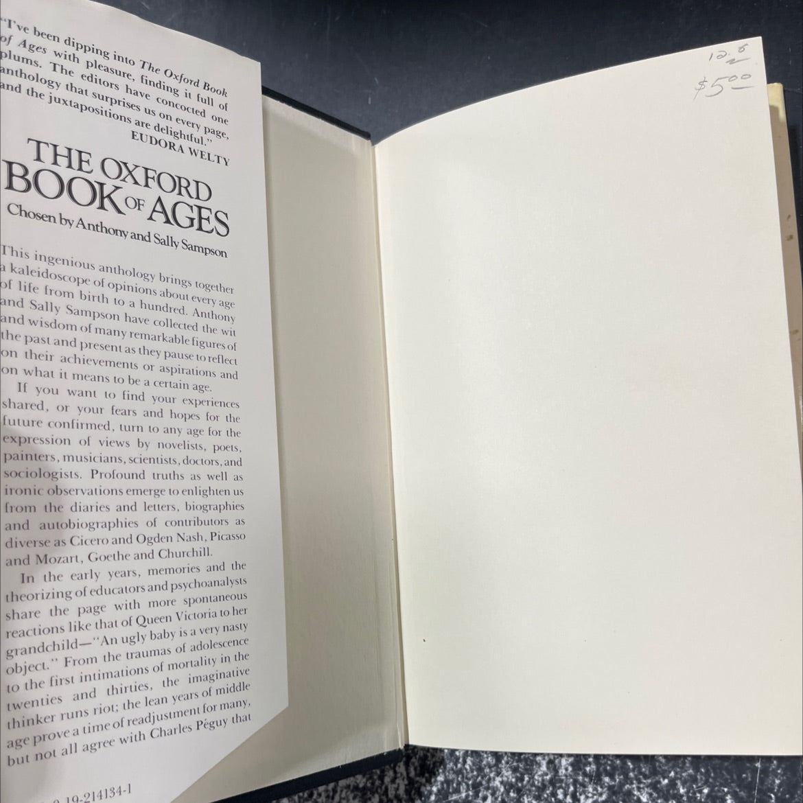 the oxford book of ages book, by anthony and sally sampson, 1985 Hardcover image 4