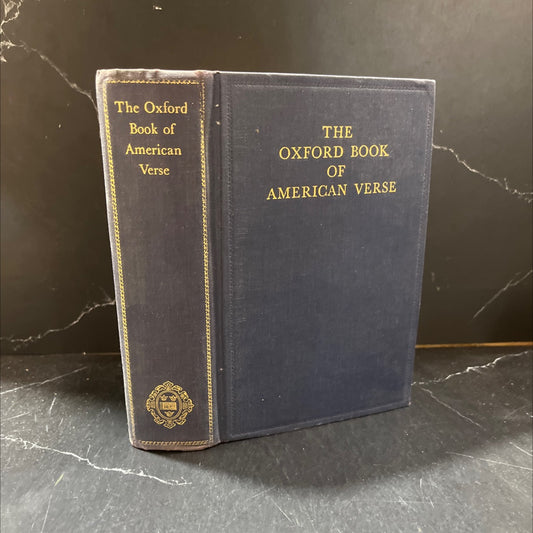 the oxford book of american verse book, by f. o. matthiessen, 1950 Hardcover image 1