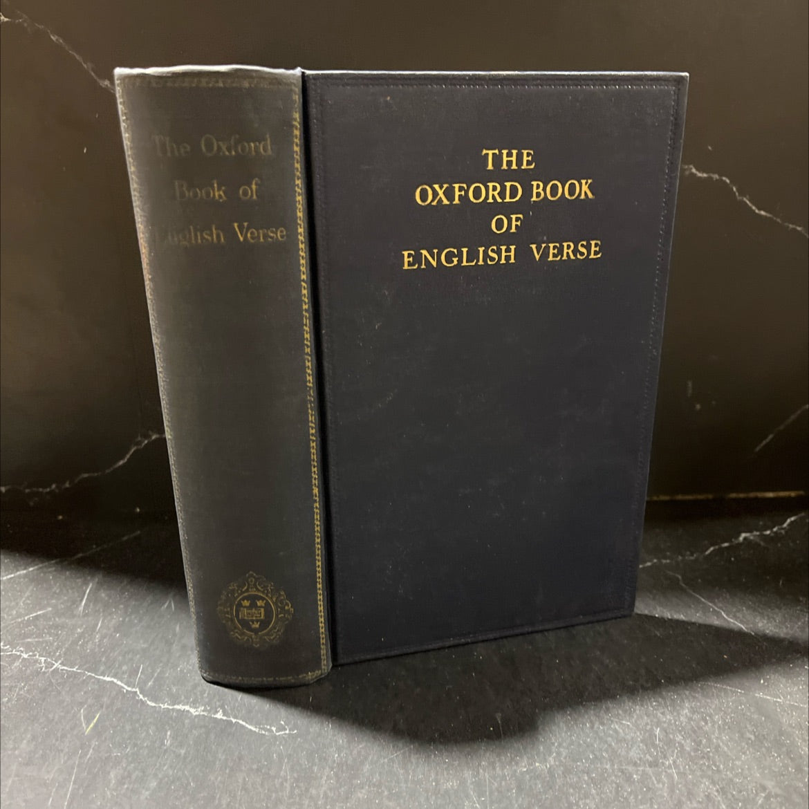 the oxford book of english verse 1250-1918 book, by sir arthur quiller-couch, 1940 Hardcover image 1