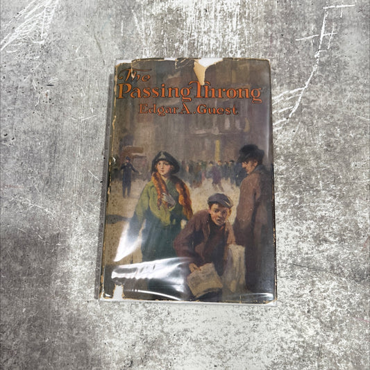 the passing throng book, by edgar a. guest, 1923 Hardcover image 1