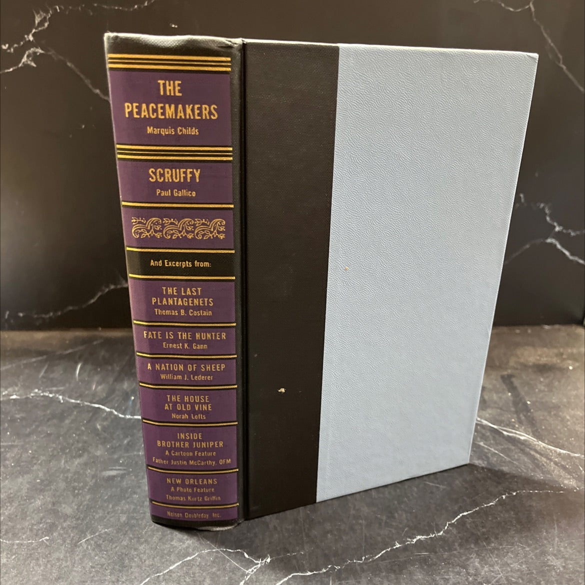 the peacemakers book, by marquis childs, 1961 Hardcover image 1