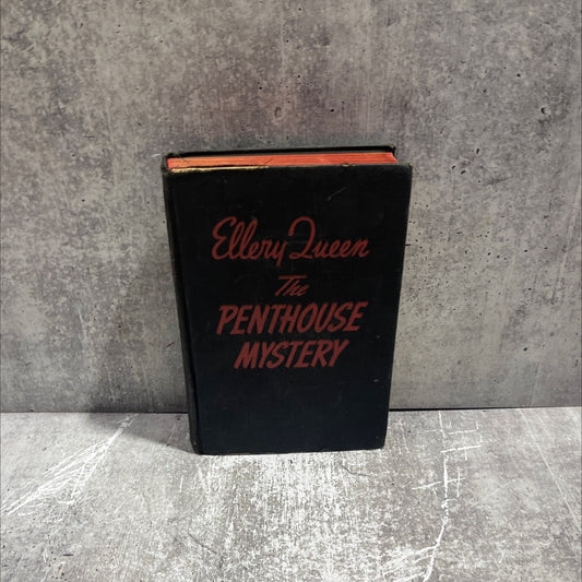 the penthouse mystery book, by ellery queen, 1941 Hardcover image 1