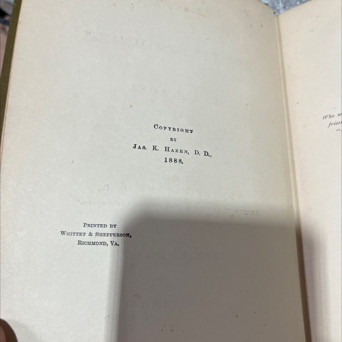 the people's history of presbyterianism in all ages book, by robert p. kerr, d. d., 1894 Hardcover image 3