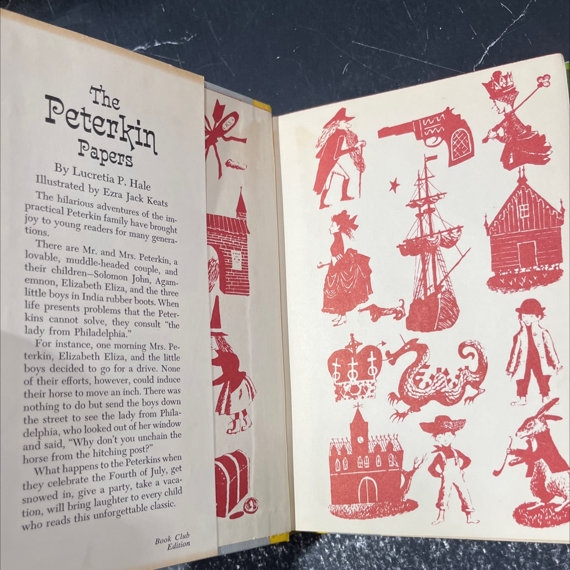 the peterkin papers book, by lucretia p. hale, 1955 Hardcover image 4