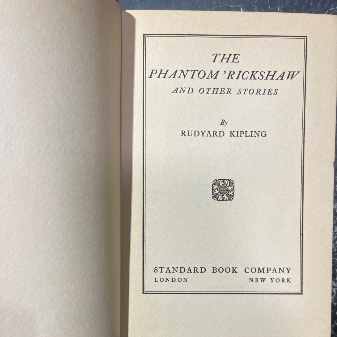 the phantom 'rickshaw and other stories book, by rudyard kipling, 1930 Hardcover image 2