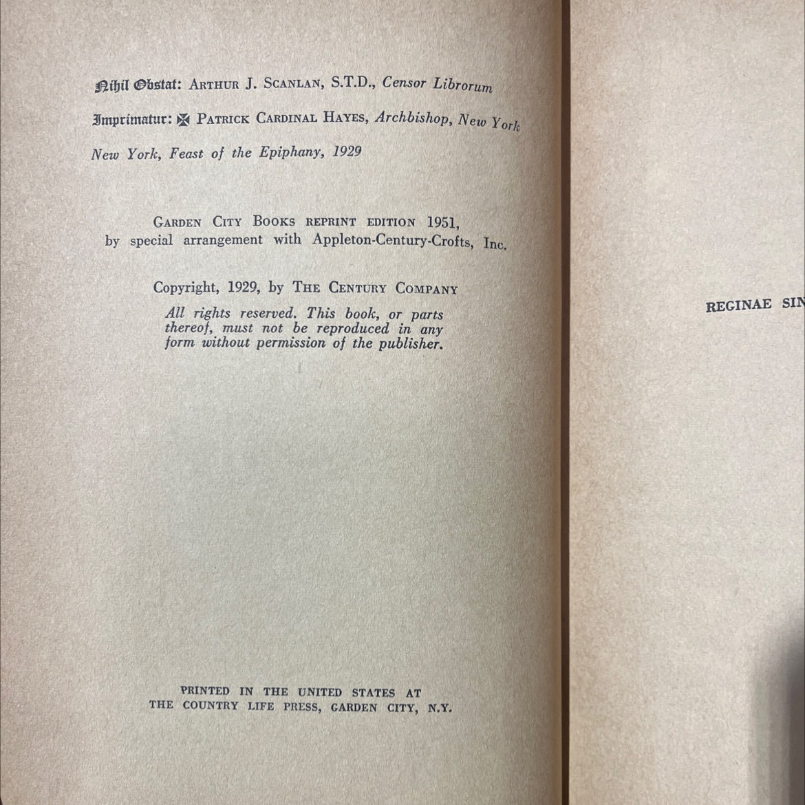the philosophy of life book, by fulton j. sheen, 1951 Hardcover image 3