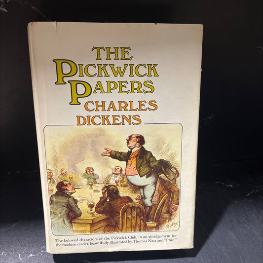the pickwick papers book, by charles dickens, 1976 Hardcover image 1