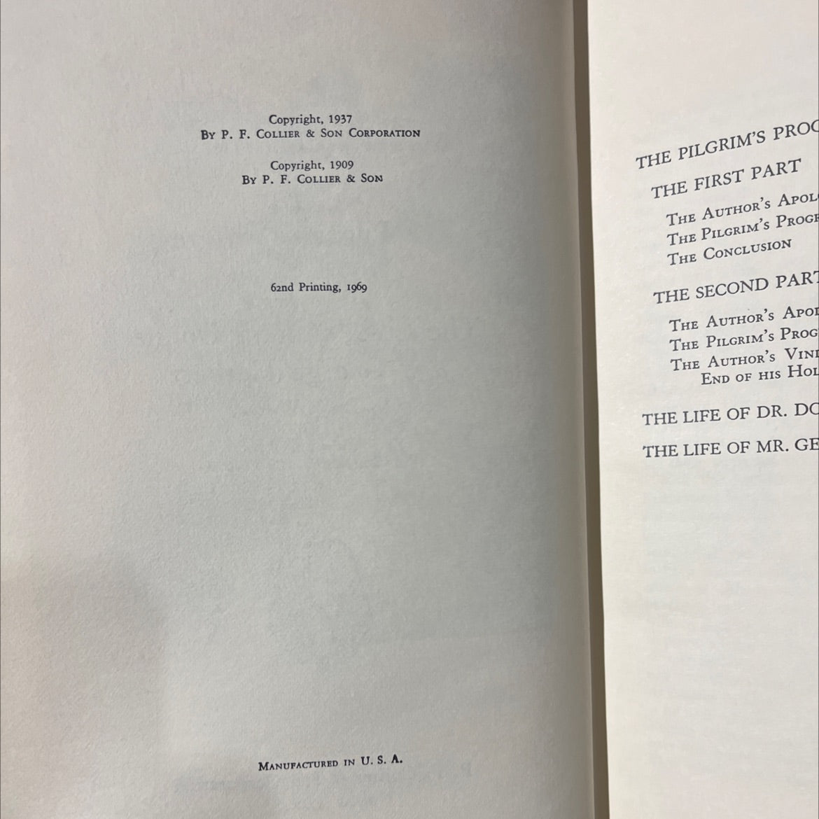 the pilgrim's progress book, by john bunyan, 1937 Hardcover image 3