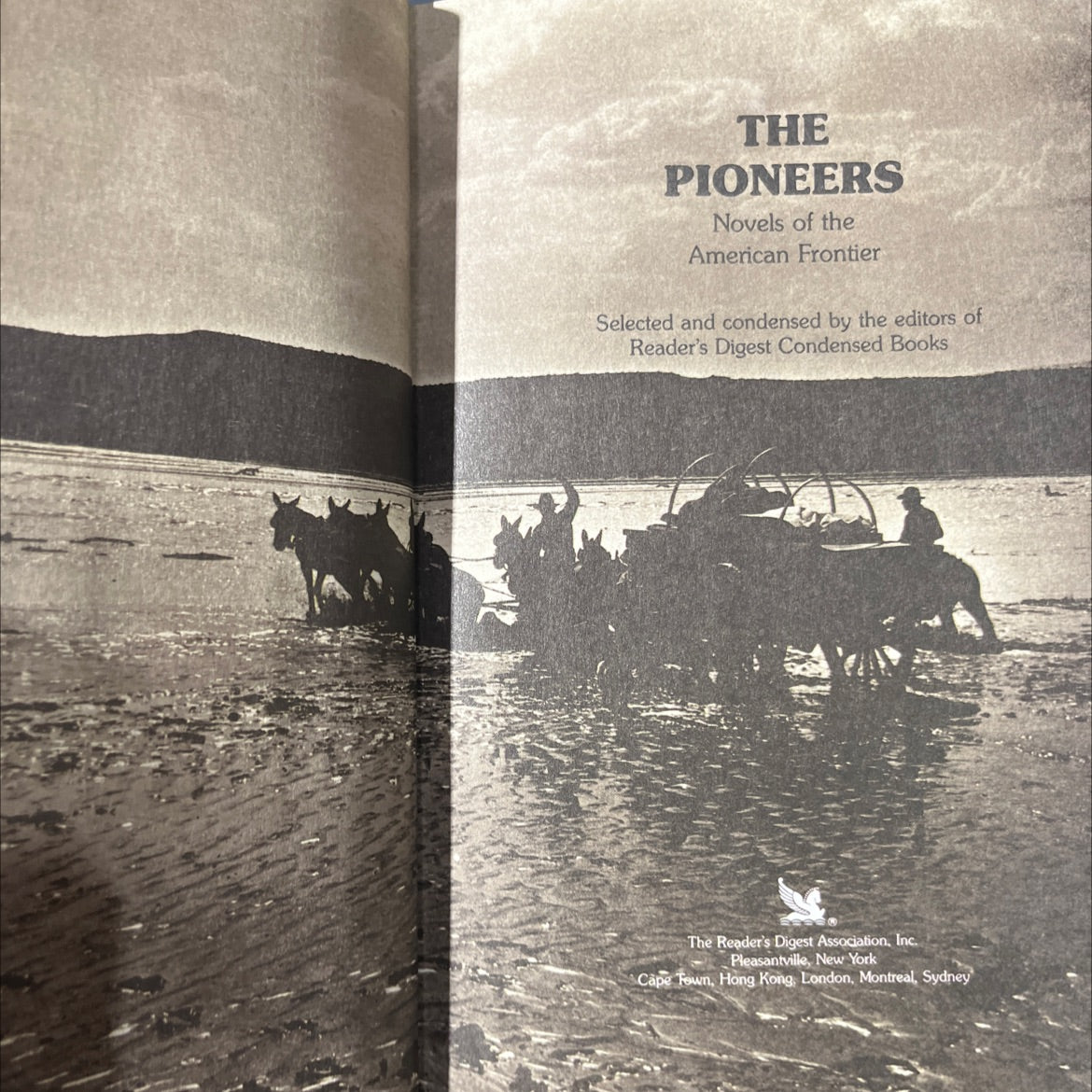 the pioneers: novels of the american frontier book, by various authors, selected by Reader's Digest, 1988 Hardcover image 2