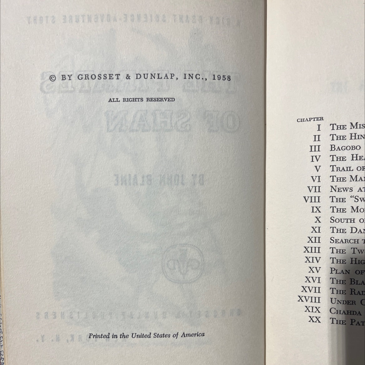 the pirates of shan book, by john blaine, 1958 Hardcover image 3