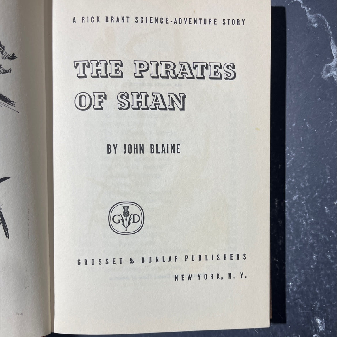the pirates of shan book, by john blaine, 1958 Hardcover image 2