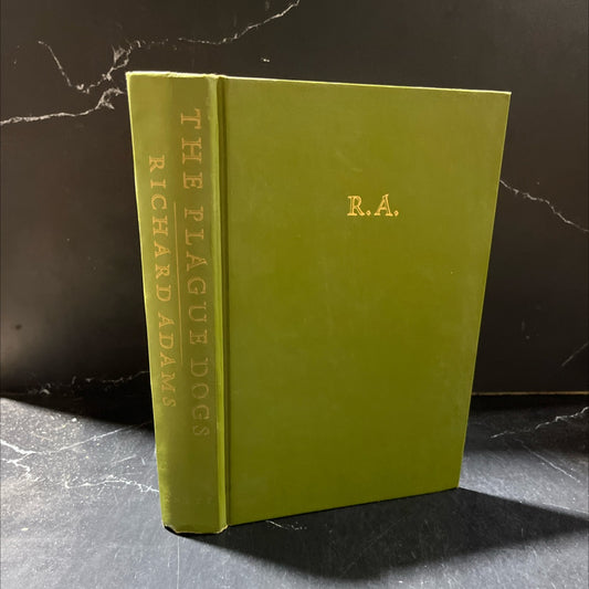 the plague dogs book, by richard adams, 1978 Hardcover image 1