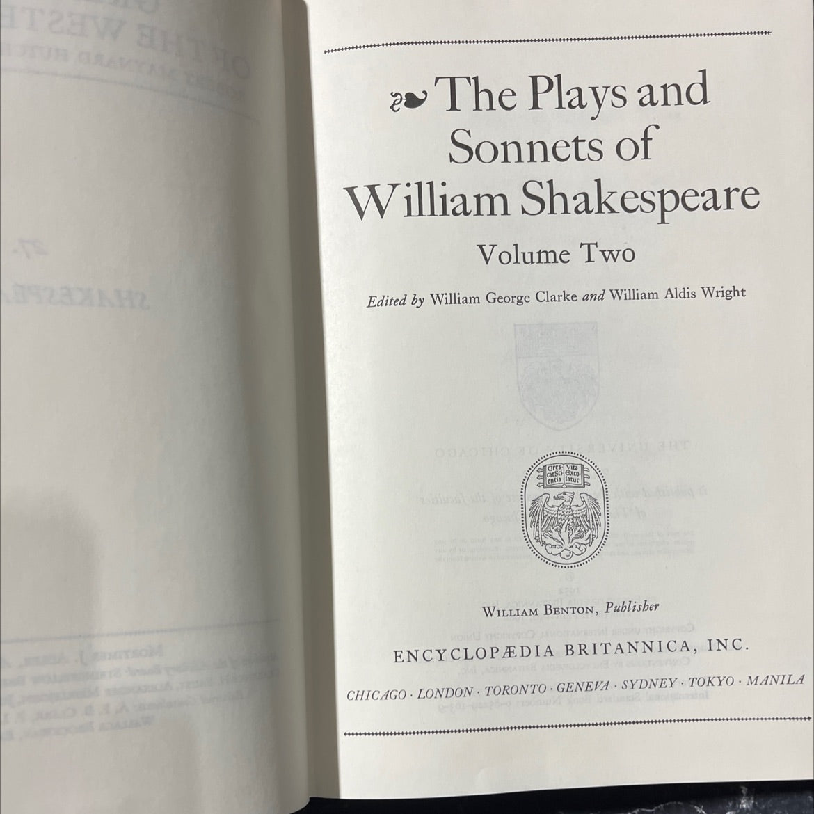 the plays and sonnets of william shakespeare volume two book, by william shakespeare, 1988 Hardcover image 2