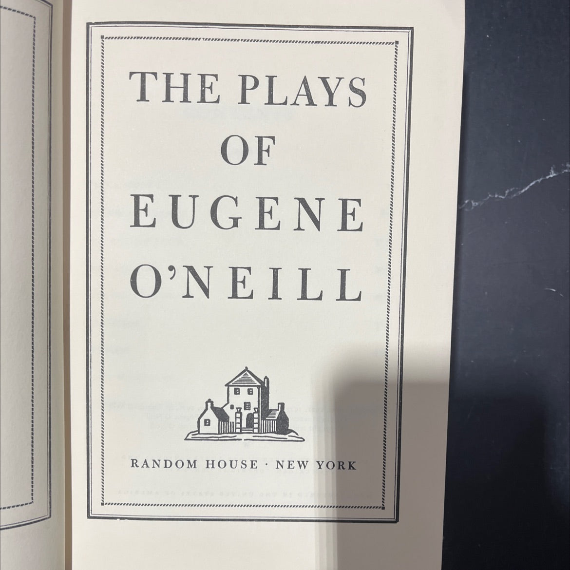 the plays of eugene o'neill book, by Eugene O'Neill, 1946 Hardcover image 2