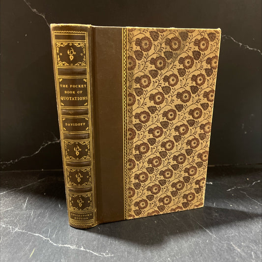 the pocket book of quotations book, by henry davidoff, 1942 Hardcover image 1
