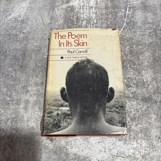 the poem in its skin book, by Paul Carroll, 1970 Hardcover image 1