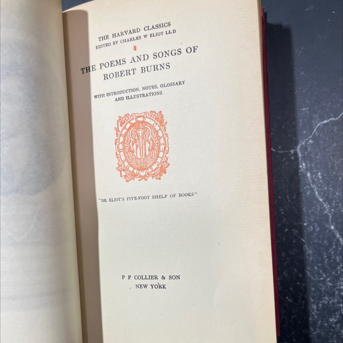 the poems and songs of robert burns book, by robert burns, 1909 Hardcover image 2