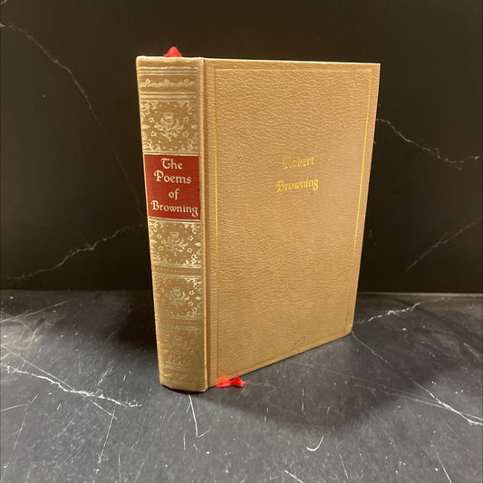 the poems of robert browning book, by robert browning, 1932 Hardcover image 1