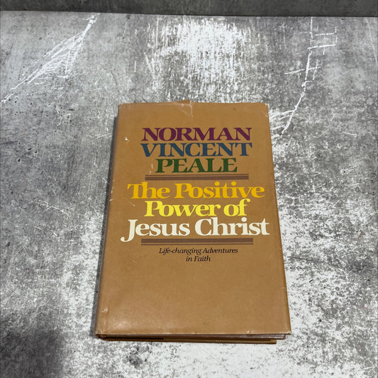 the positive power of jesus christ book, by norman vincent peale, 1980 Hardcover image 1