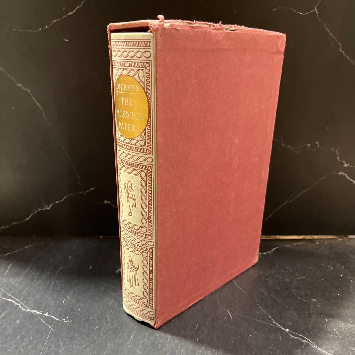 the posthumous papers of the pickwick club book, by charles dickens, 1938 Hardcover image 4